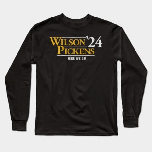 George Pickens & Russell Wilson '24 Long Sleeve T-Shirt